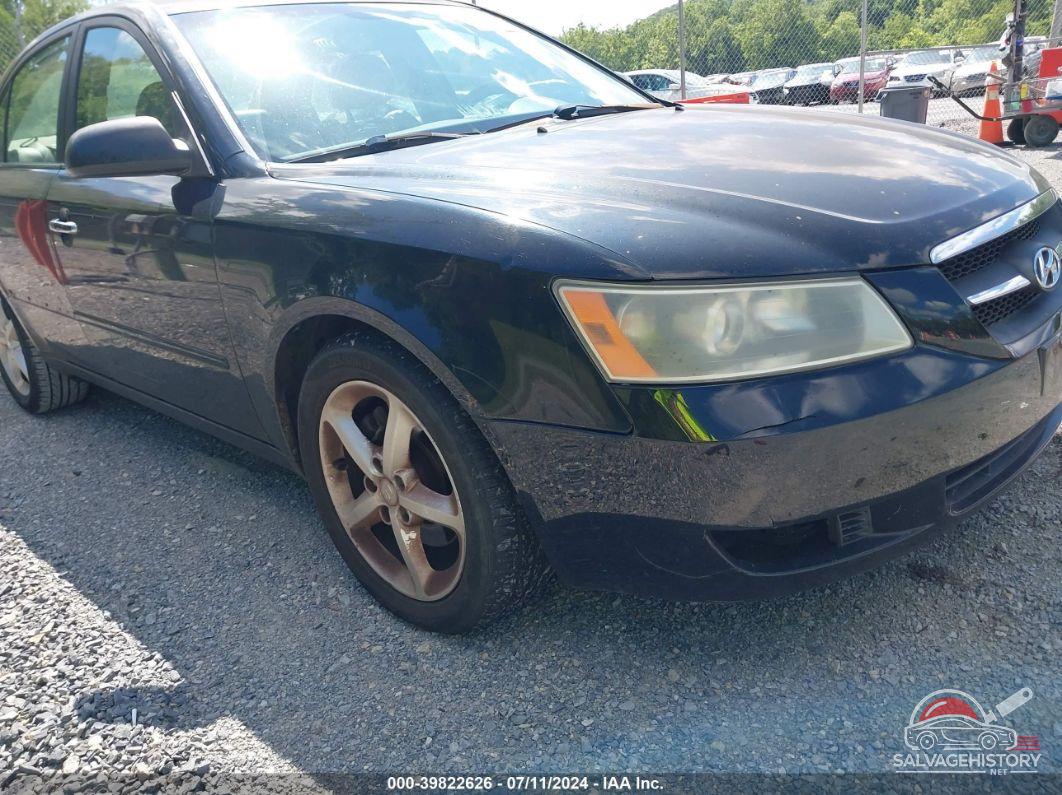 5NPEU46F57H167335 2007 HYUNDAI SONATA photo no. 6