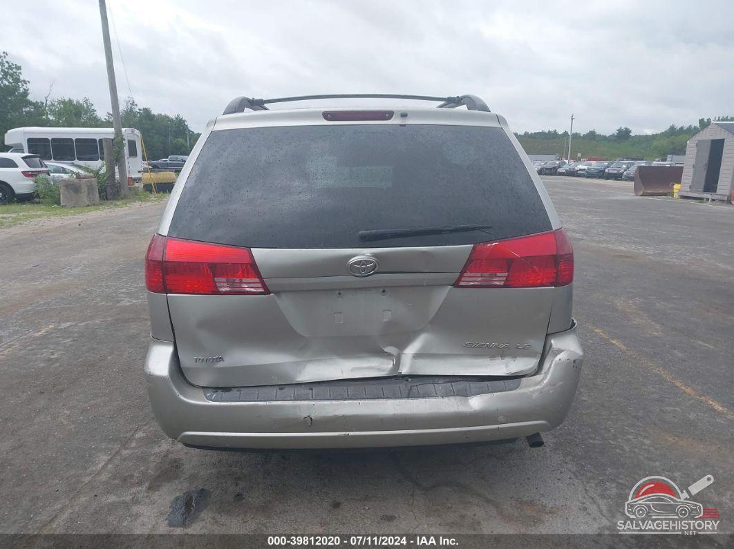 5TDZA23C25S328160 2005 TOYOTA SIENNA photo no. 6