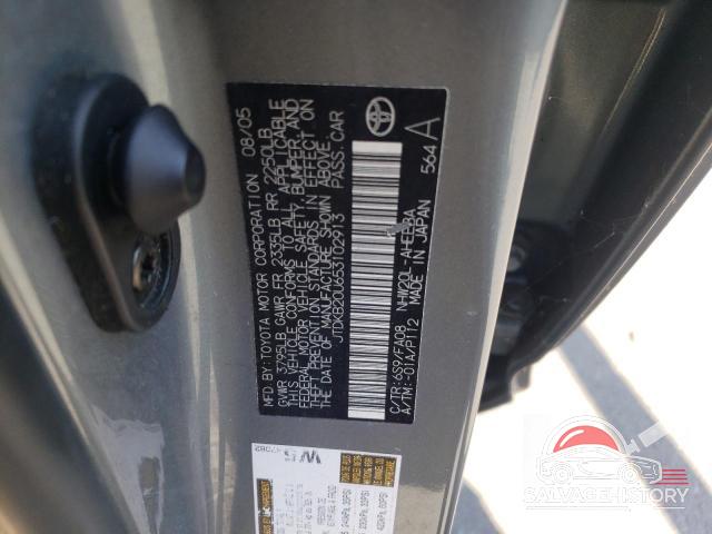 JTDKB20U653102913 2005 TOYOTA PRIUS photo no. 12