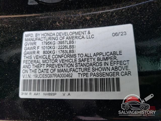 19UDE5G97RA000462 2024 ACURA INTEGRA photo no. 13