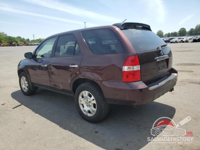 2HNYD18251H539627 2001 ACURA MDX photo no. 2