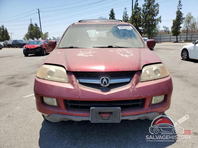 2HNYD18655H523484 2005 ACURA MDX photo no. 5
