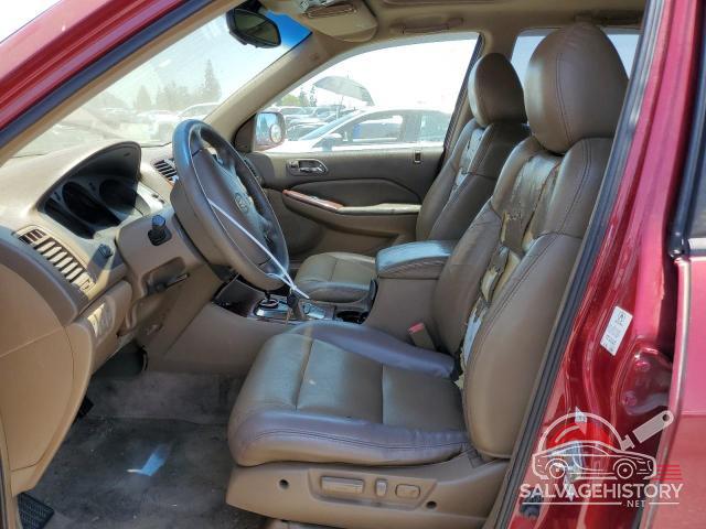2HNYD18655H523484 2005 ACURA MDX photo no. 7