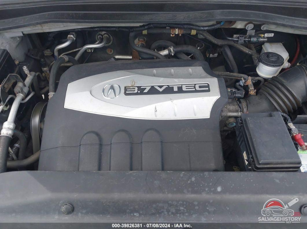 2HNYD28237H525627 2007 ACURA MDX photo no. 10
