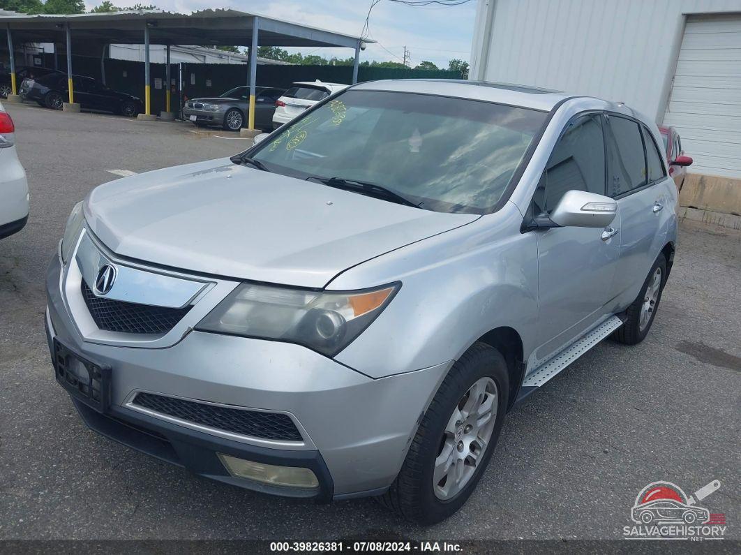 2HNYD28237H525627 2007 ACURA MDX photo no. 2