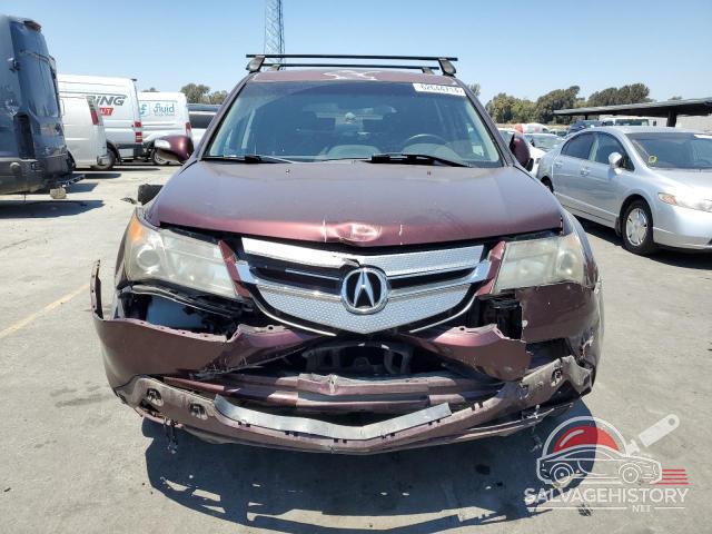2HNYD28367H551891 2007 ACURA MDX photo no. 5
