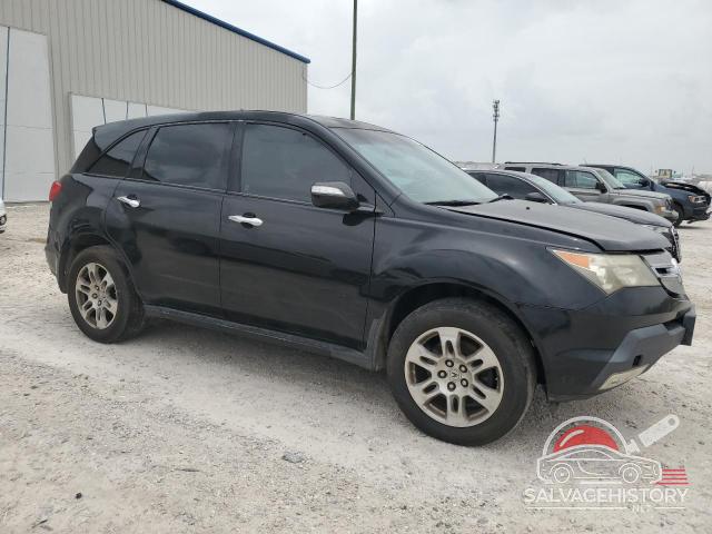 2HNYD28377H509861 2007 ACURA MDX photo no. 4