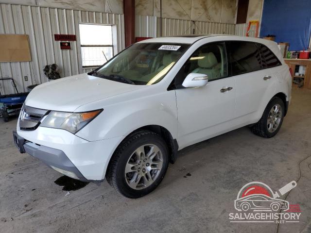 2HNYD28437H523331 2007 ACURA MDX photo no. 22
