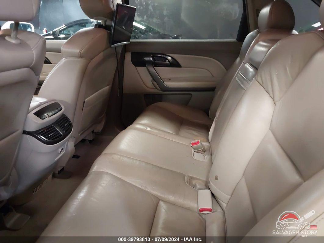 2HNYD28268H502750 2008 ACURA MDX photo no. 8