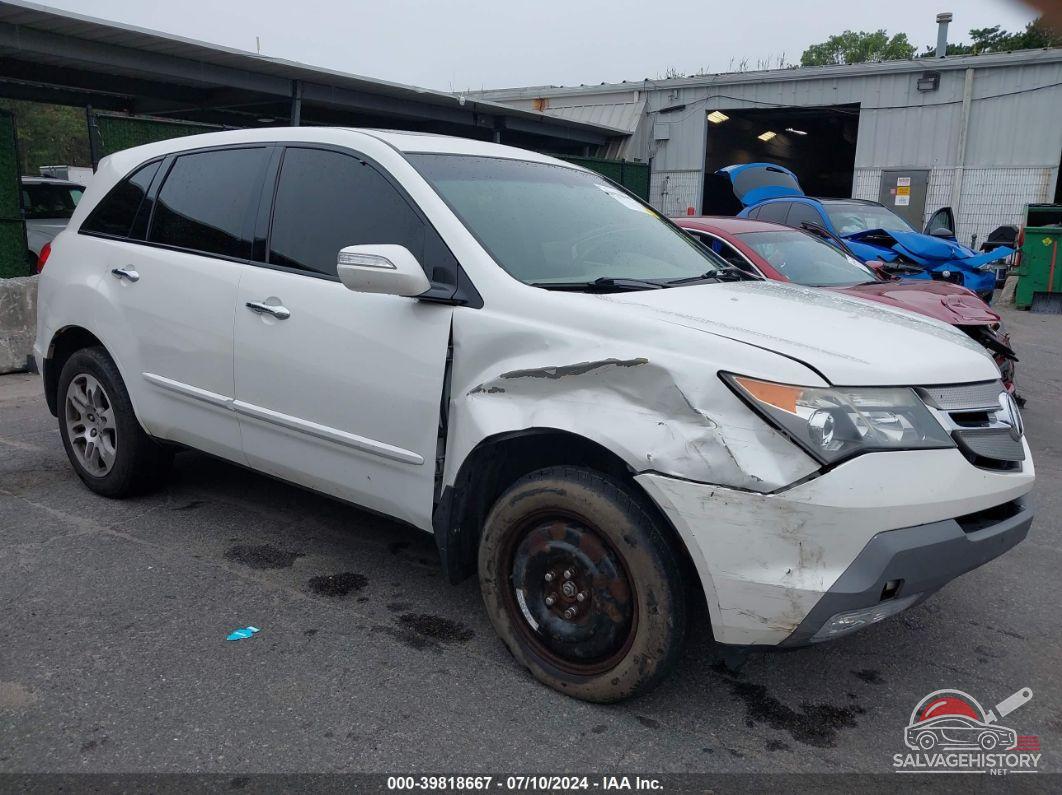 2HNYD28288H516262 2008 ACURA MDX photo no. 6