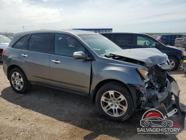 2HNYD286X8H543286 2008 ACURA MDX photo no. 4