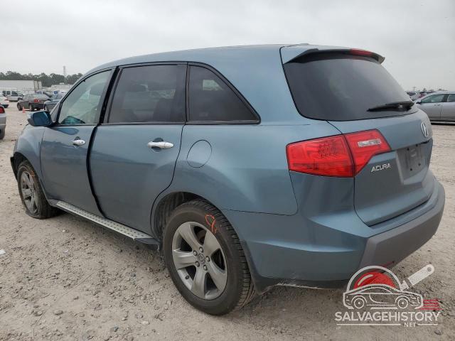 2HNYD28888H539710 2008 ACURA MDX photo no. 2