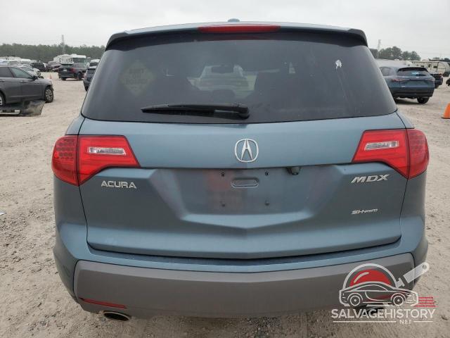 2HNYD28888H539710 2008 ACURA MDX photo no. 6