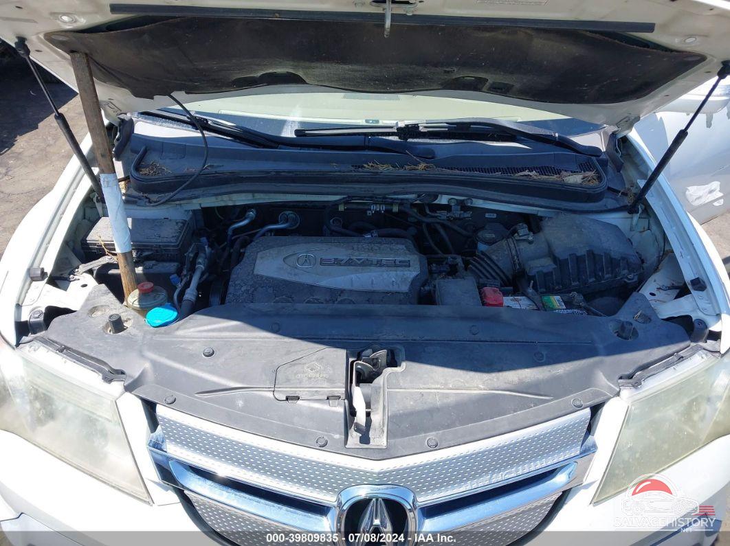 2HNYD28459H509496 2009 ACURA MDX photo no. 10