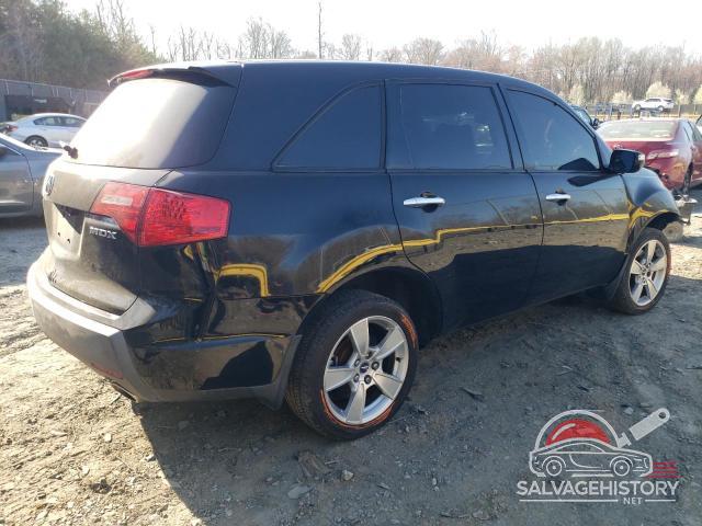 2HNYD28609H509097 2009 ACURA MDX photo no. 3
