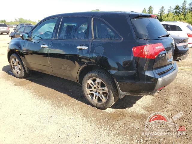 2HNYD28689H005932 2009 ACURA MDX photo no. 2
