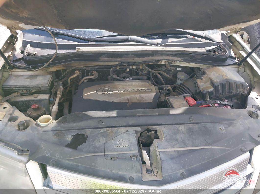 2HNYD28709H520058 2009 ACURA MDX photo no. 10
