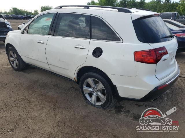 2HNYD2H71BH001705 2011 ACURA MDX photo no. 2