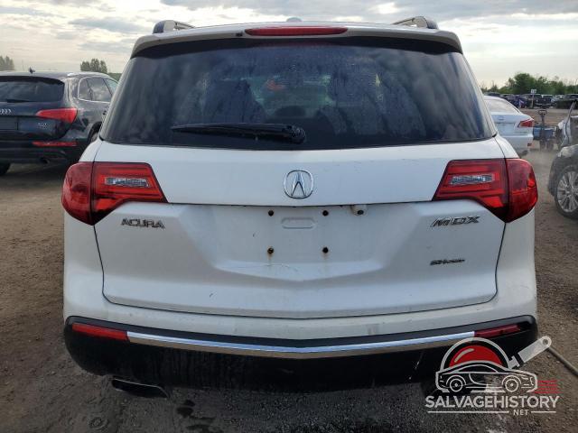 2HNYD2H71BH001705 2011 ACURA MDX photo no. 6