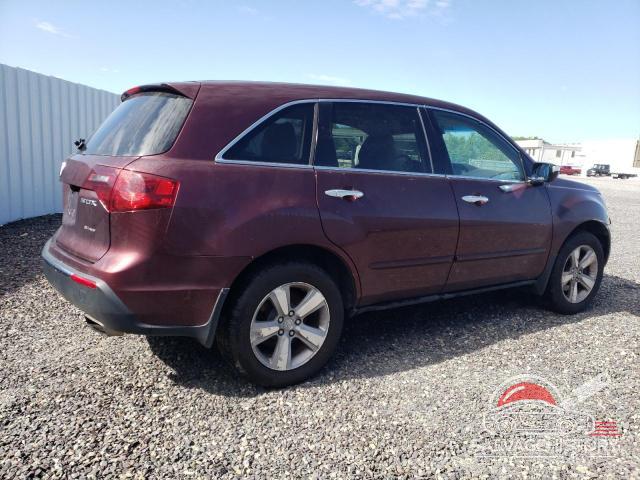 2HNYD2H38CH522953 2012 ACURA MDX photo no. 3
