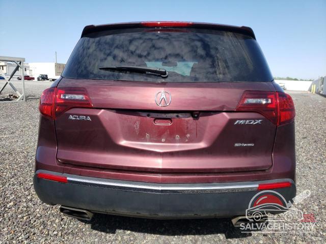 2HNYD2H38CH522953 2012 ACURA MDX photo no. 6