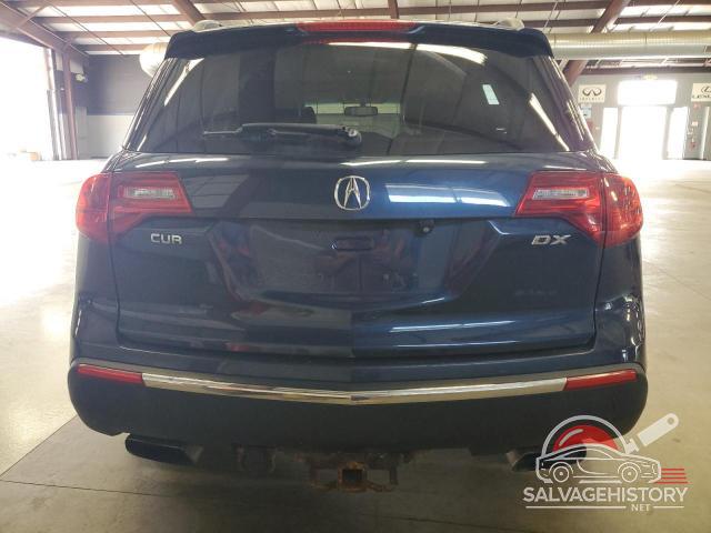 2HNYD2H49CH513798 2012 ACURA MDX photo no. 6