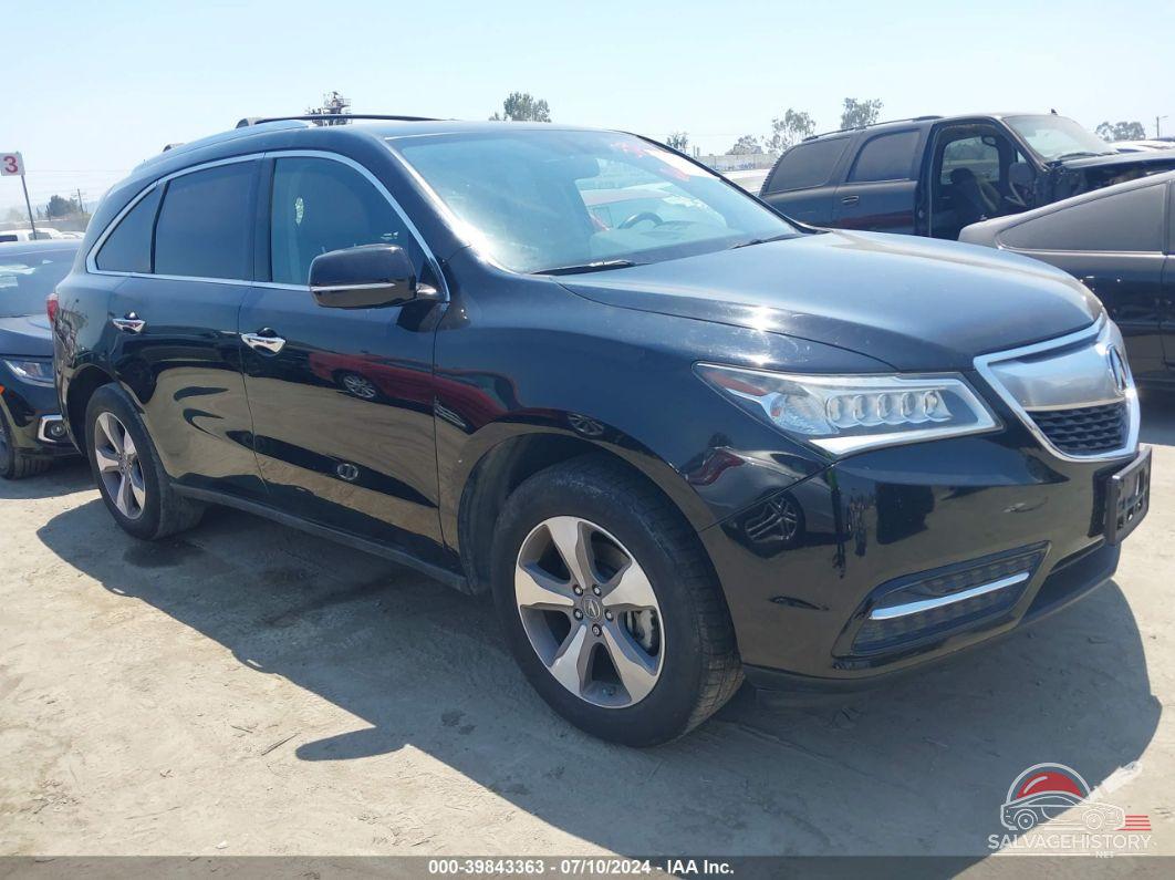5FRYD3H28EB005114 2014 ACURA MDX photo no. 24