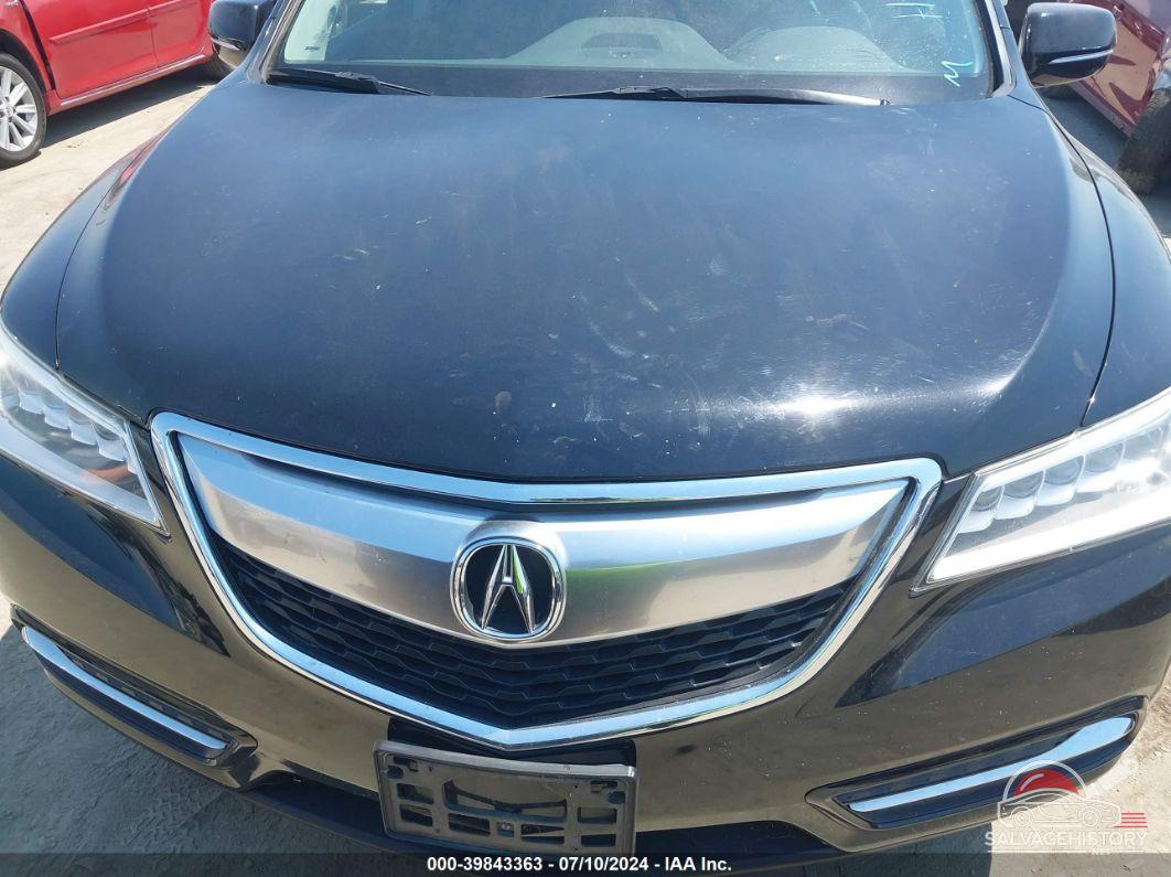 5FRYD3H28EB005114 2014 ACURA MDX photo no. 6
