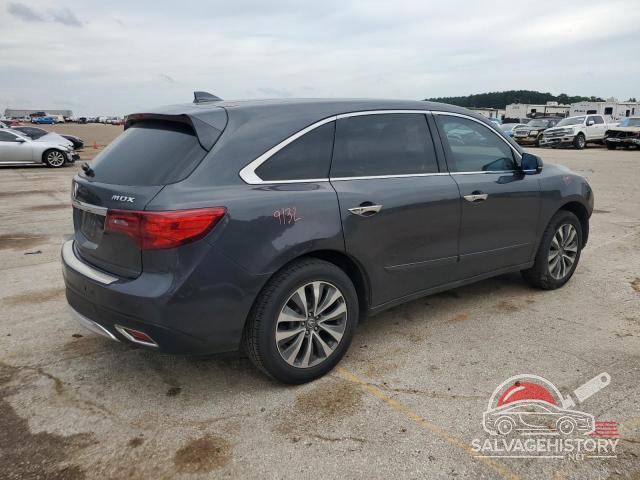 5FRYD3H40EB018540 2014 ACURA MDX photo no. 3