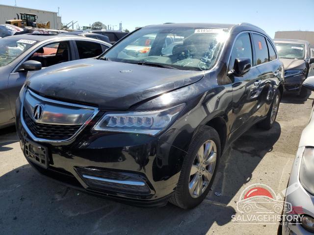 5FRYD4H80FB014739 2015 ACURA MDX photo no. 4