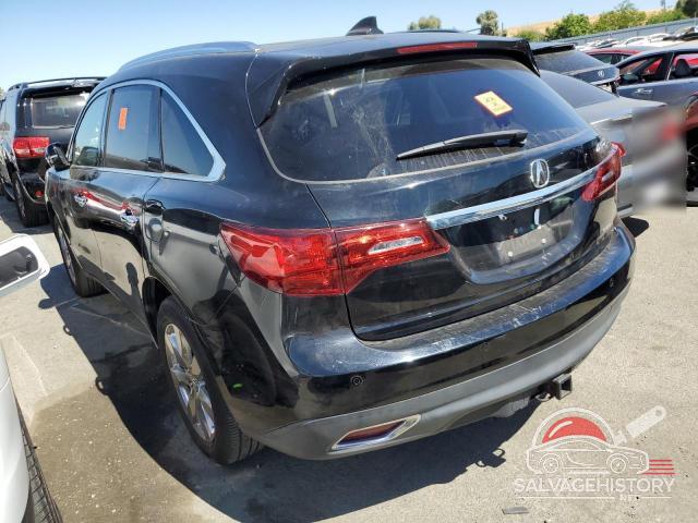 5FRYD4H80FB014739 2015 ACURA MDX photo no. 2