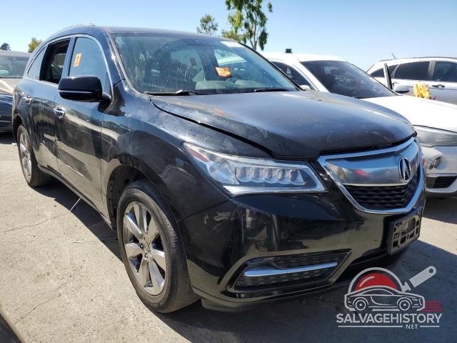 5FRYD4H80FB014739 2015 ACURA MDX photo no. 4