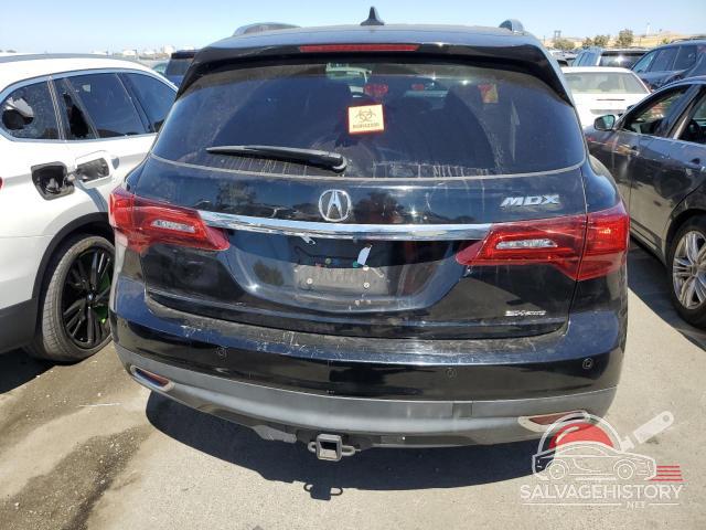 5FRYD4H80FB014739 2015 ACURA MDX photo no. 6