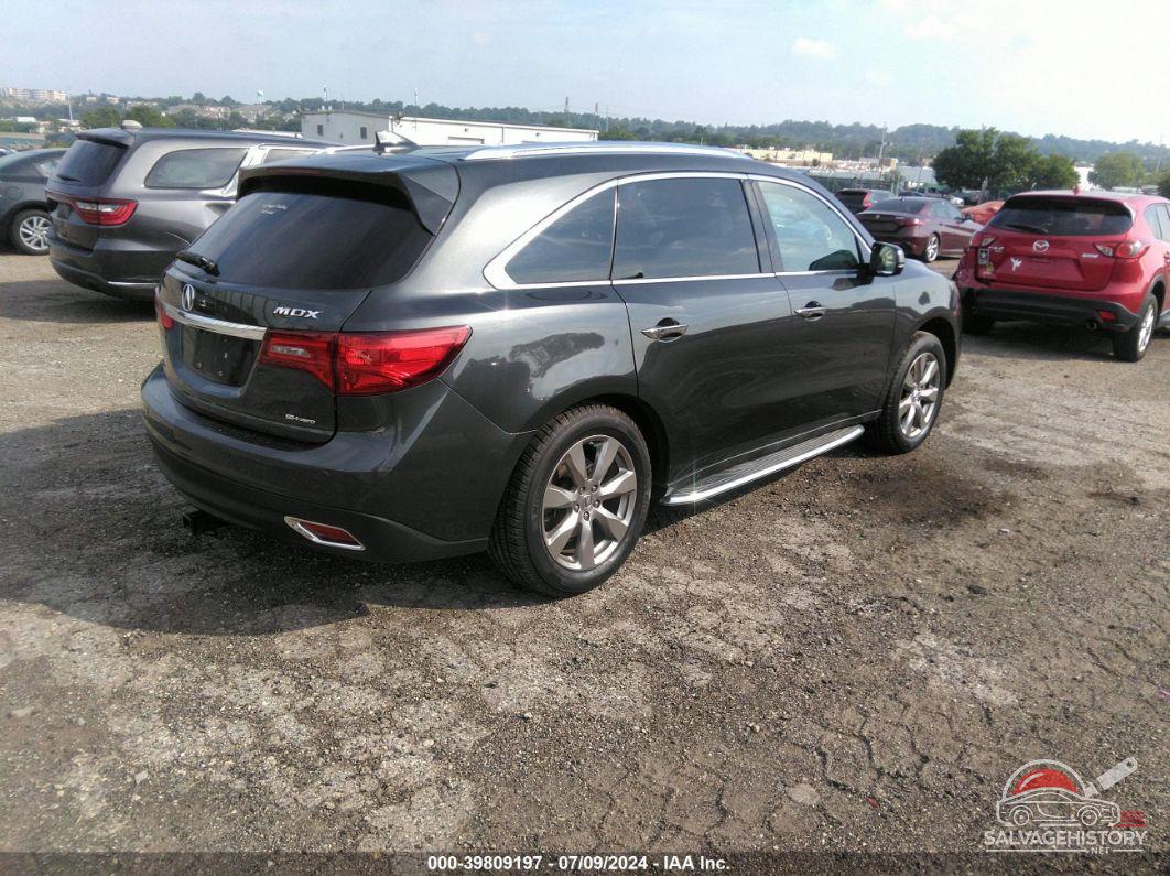 5FRYD4H81FB003930 2015 ACURA MDX photo no. 4