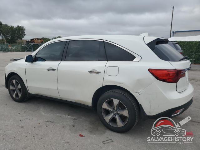 5FRYD3H25GB005896 2016 ACURA MDX photo no. 2