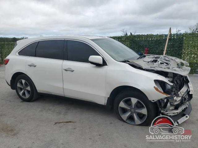5FRYD3H25GB005896 2016 ACURA MDX photo no. 4