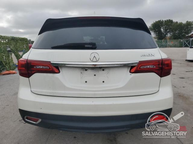 5FRYD3H25GB005896 2016 ACURA MDX photo no. 6
