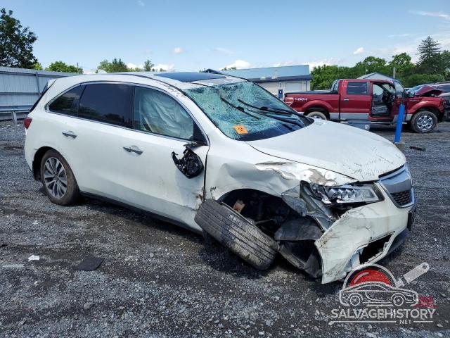 5FRYD4H4XGB015234 2016 ACURA MDX photo no. 4