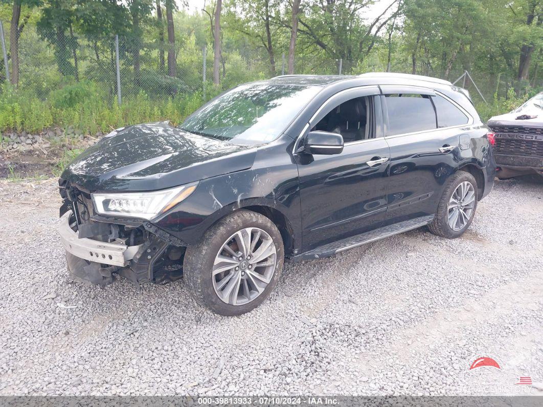5FRYD4H57HB000815 2017 ACURA MDX photo no. 2