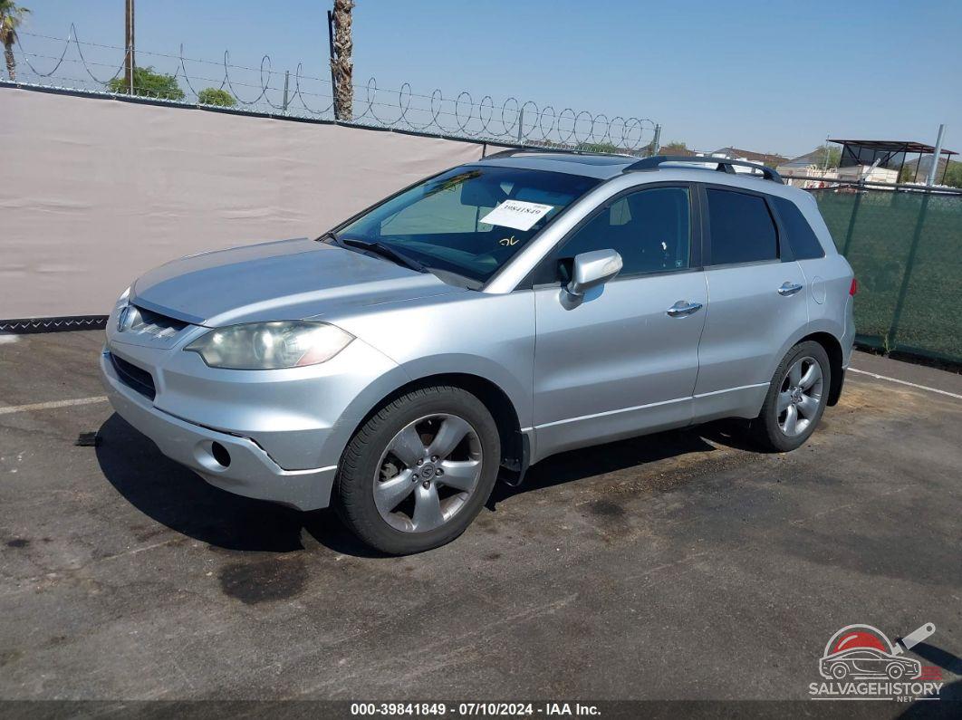 5J8TB18227A010683 2007 ACURA RDX photo no. 2