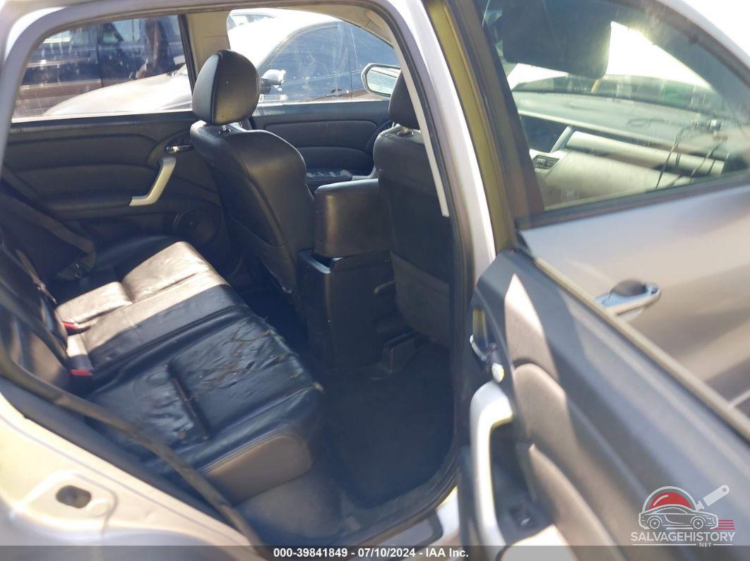 5J8TB18227A010683 2007 ACURA RDX photo no. 8
