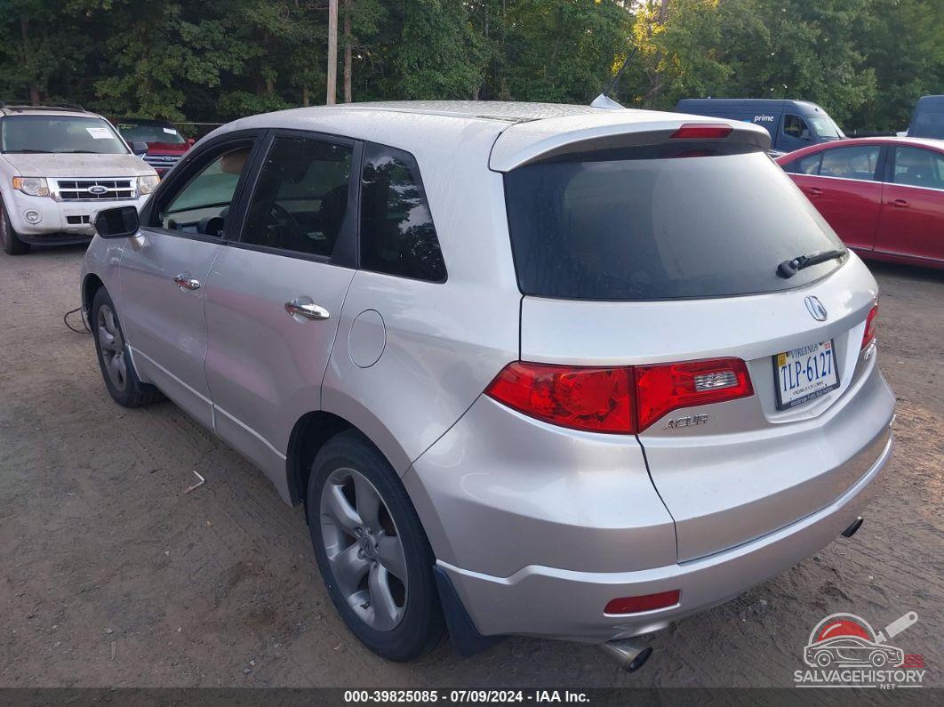 5J8TB18267A003638 2007 ACURA RDX photo no. 3