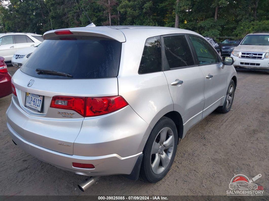 5J8TB18267A003638 2007 ACURA RDX photo no. 4