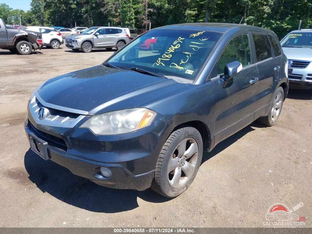 5J8TB18507A019974 2007 ACURA RDX photo no. 2
