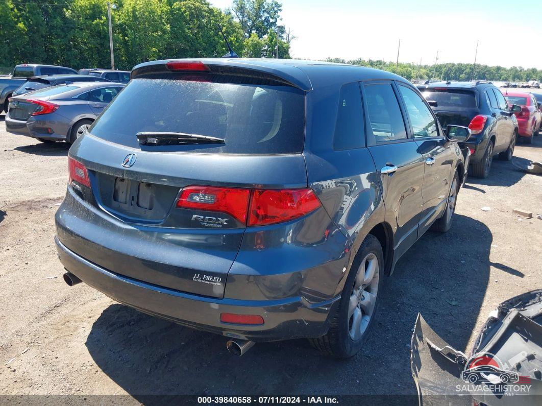 5J8TB18507A019974 2007 ACURA RDX photo no. 4