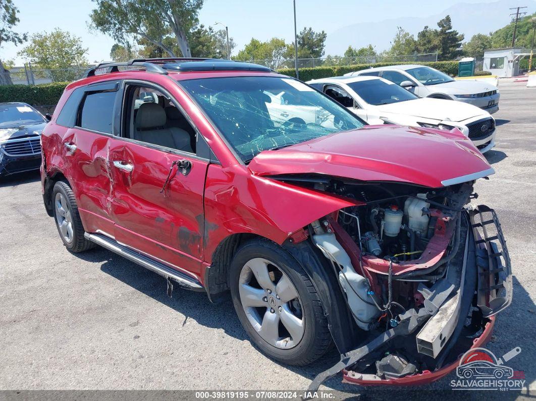 5J8TB18567A019851 2007 ACURA RDX photo no. 8