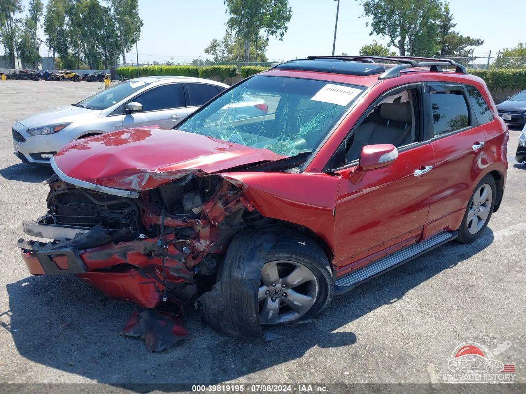 5J8TB18567A019851 2007 ACURA RDX photo no. 2