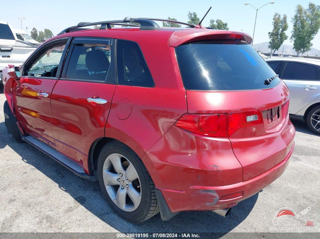 5J8TB18567A019851 2007 ACURA RDX photo no. 3