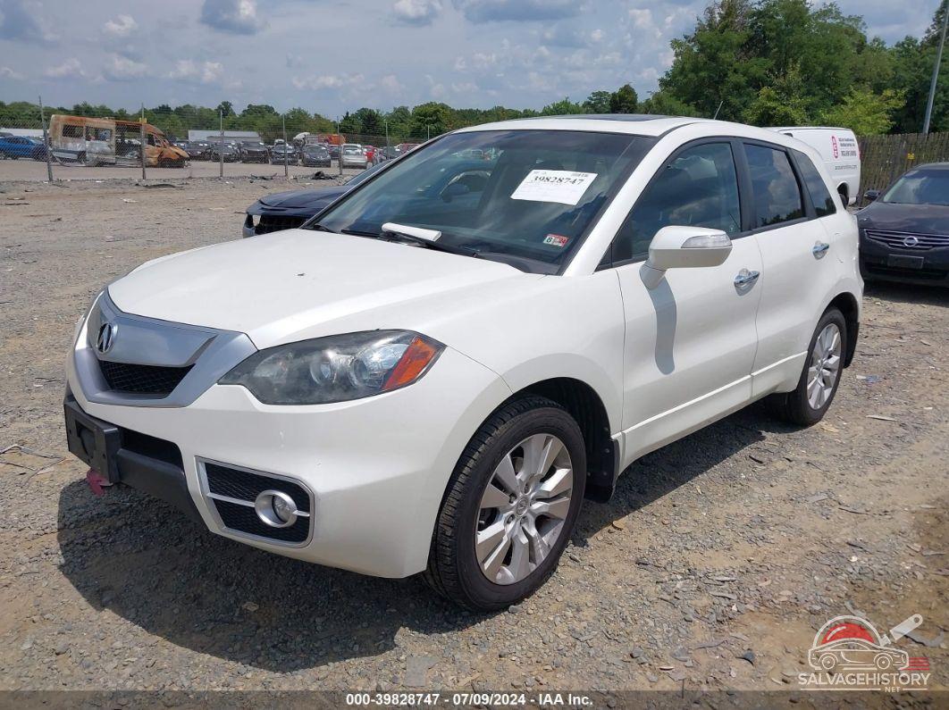 5J8TB1H55AA005396 2010 ACURA RDX photo no. 2