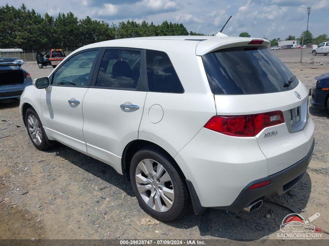 5J8TB1H55AA005396 2010 ACURA RDX photo no. 3